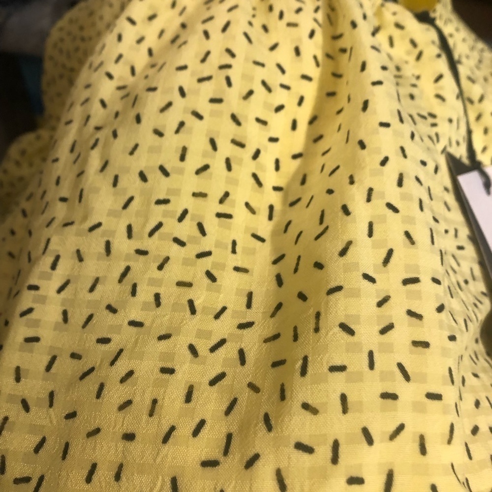 WHO what wear puff elbow sleeve a line dress - Picture 5 of 5
